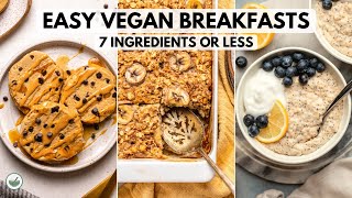 Make-Ahead Vegan Breakfasts for School or Work