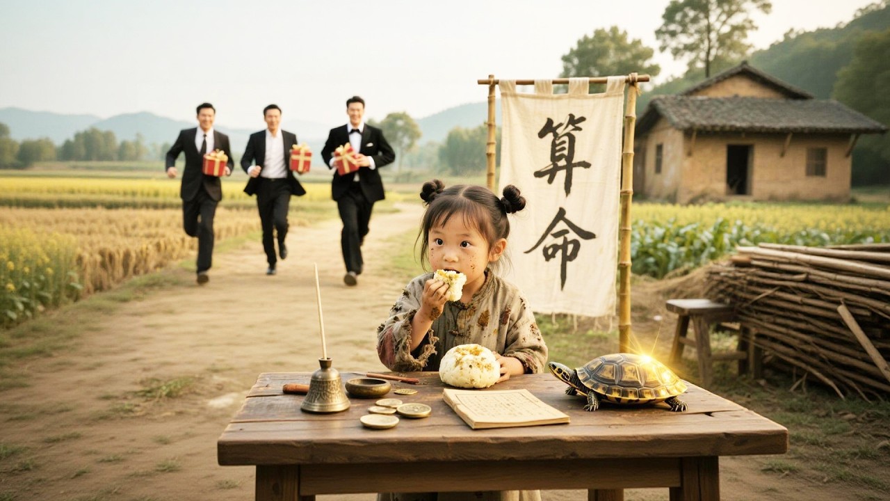 橋洞下，小神棍的一句預言竟化解了首富的血光之災，首富將她帶回發現她竟是自己苦尋多年的外甥女，全家當即將她寵成掌上明珠！