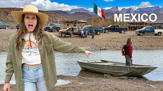Crossing the Mexico Border in a Flat Bottom Boat