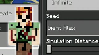 Giant Alex Seed In Minecraft! (Minecraft PE Giant Alex Seed) screenshot 4