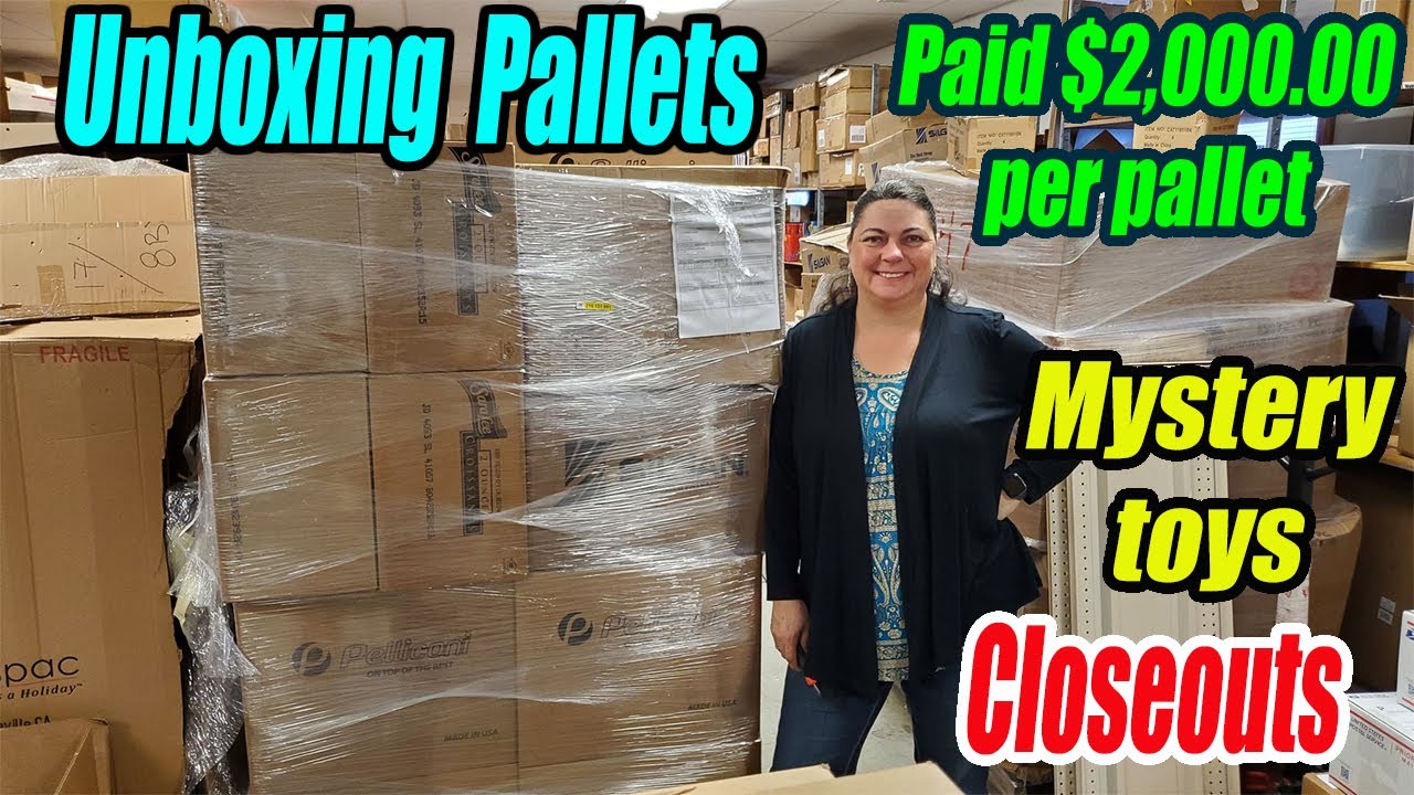 Unboxing A 2 000 Pallet Of Close Out