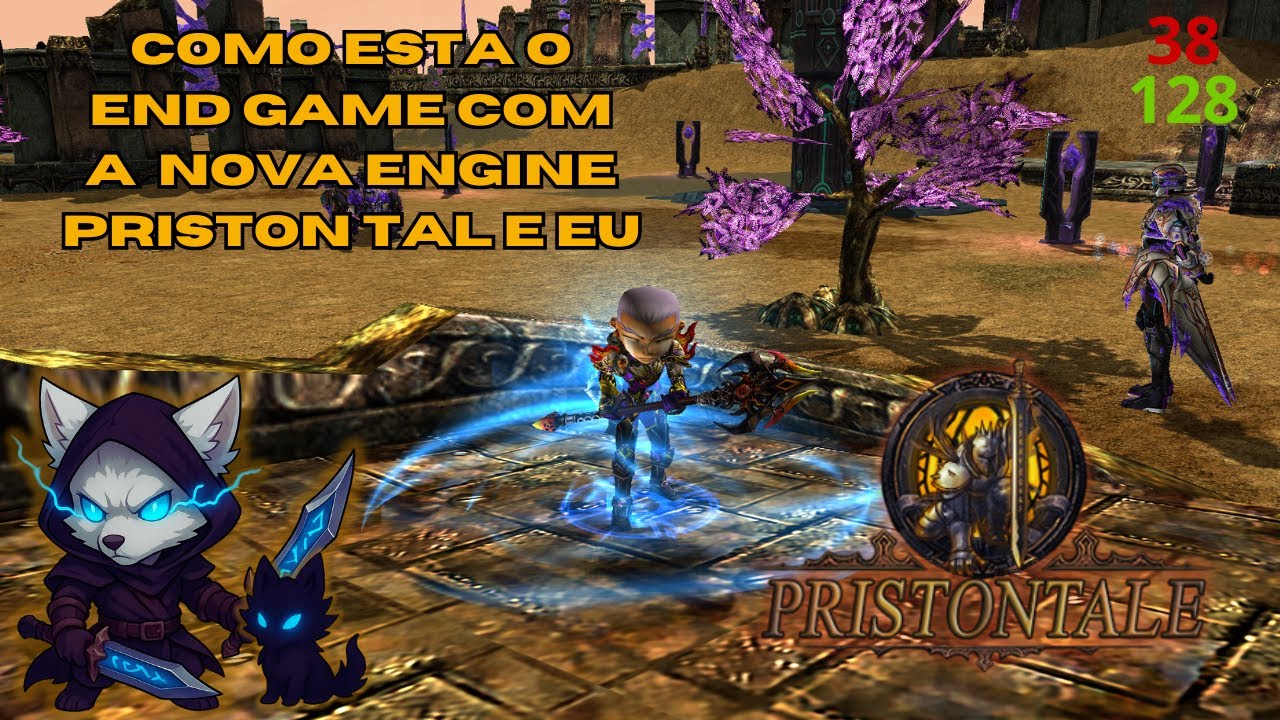 PRISTON TALE EU - TESTE DE FPS DO END GAME NA NOVA ENGINE