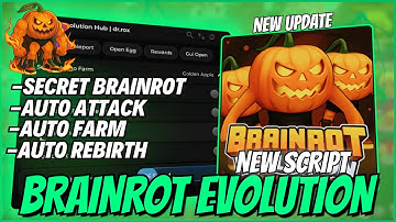 🔥 BRAINROT EVOLUTION Script NO KEY | Auto Rebirth, Noob To Pro, Auto Attack & MORE! 🚀 ( 2025)