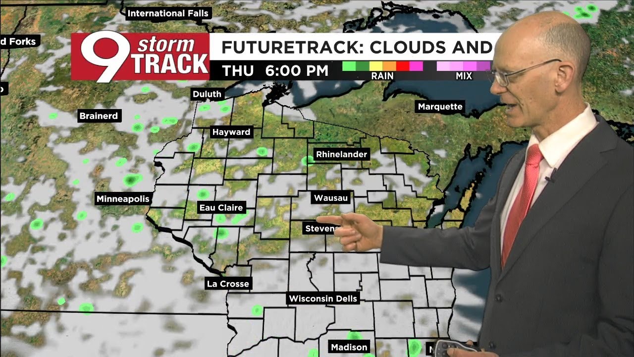 A few showers over the next couple of days - YouTube