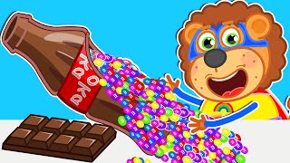 LeonCito | Chocolate y refrescos #2 | Dibujos animados para niños