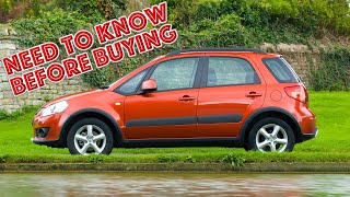 Why did I sell Suzuki SX4? Cons of used Suzuki SX4 2006 - 2014 with mileage