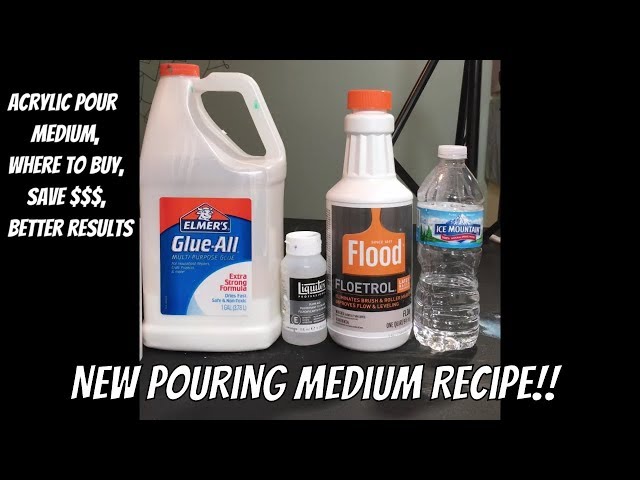 2 Easy DIY Pouring Medium Recipes With Elmer's Glue, Modgpodge, or PVA -  Love Acrylic Painting- Official Site