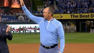 ALCS Gm3: Royals honor Kansas City greats