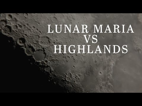 Video: Was sind die Mond Highlands und Maria?