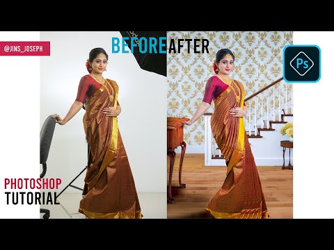 Saree Manipulation In Photoshop 2020 | Saree Photo Correction Tutorial | Photo MAnipulation 2020