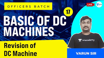 Revision of dc Machine | L:17 | Basic Electrical Engineering | ESE 2021