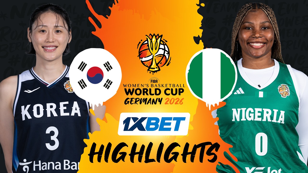 Korea 🇰🇷 v Nigeria 🇳🇬 | 1XBET Highlights | FIBA Women's Basketball World Cup 2026