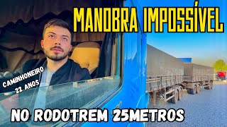 Fiz Uma Manobra Impossível Com O Rodotrem Com Dolly 25 Metros