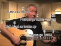 Sloop John B - key G - Beach Boys - cover - easy chords guitar lesson on-screen chords and lyrics