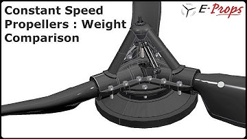 E-PROPS : Constant Speed Propellers  - weight comparison