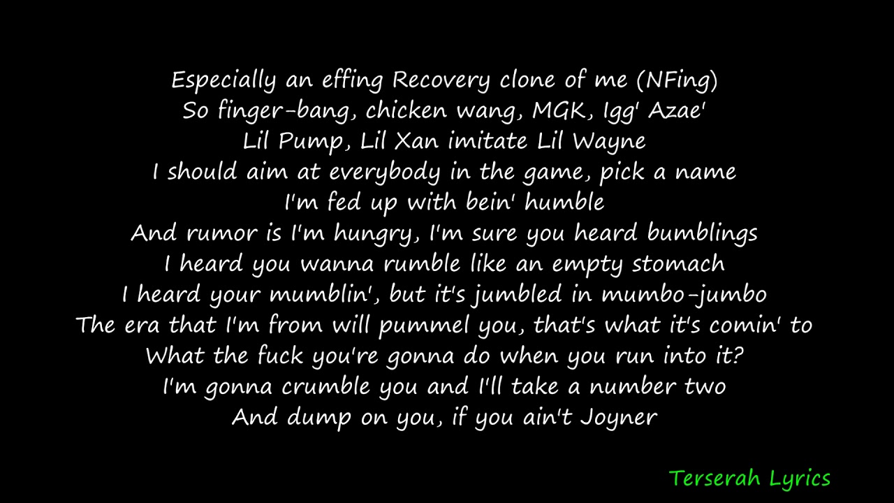 Eminem The Ringer Lyrics Youtube