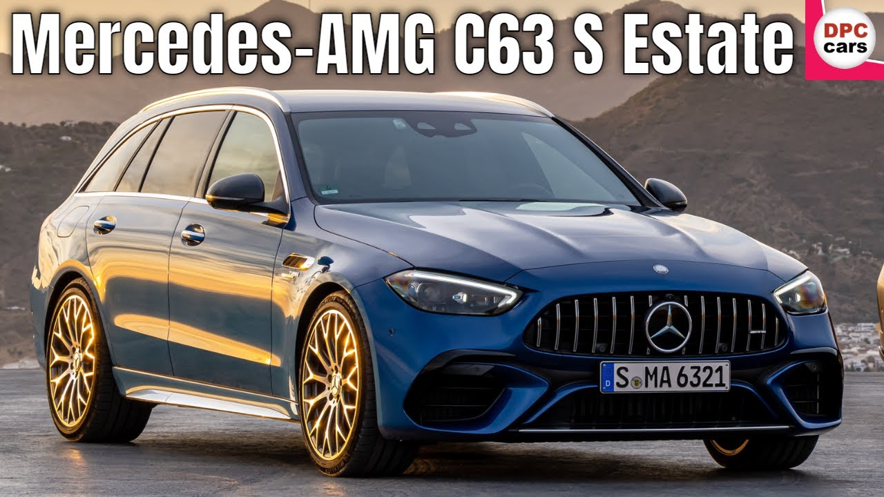 2024 MercedesAMG C63 S EPerformance Estate Wagon YouTube