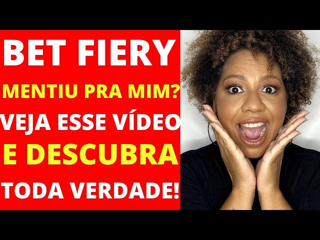 BET FIERY- Recebi por PIX, FIQUEI CHOCADA!!💰💥 