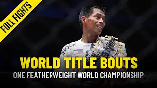 History Of The ONE Featherweight World Title | Part 1 | ONE Full Fights