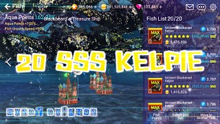 Fishing Strike - 20 Sss Ancient Blackened Kelpie In My Aquarium