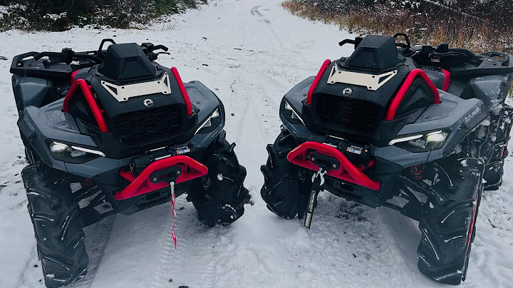 2025 Can Am Outlander Xmr 1000 Break In Ride