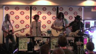 Grouplove "Tongue Tied" live at Waterloo Records in Austin, TX