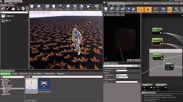 Unreal Engine 4 Random Texture Placement Material