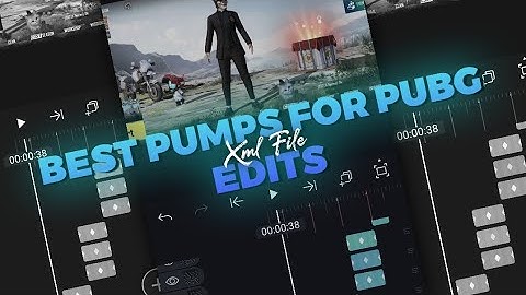 Best Pumps For Pubg Edits | PUMPS AND WAVE EFFECT IN ALIGHTMOTION PRESET | " Fusion Playz "