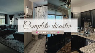 CLEANING DISASTER | CLEAN WITH ME