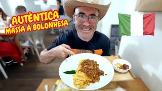 Experimentando a verdadeira pasta à bolonhesa em Bolonha