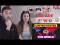 British Couple Reacts to The United States (USA) vs The World - Who Would Win? Military Comparison