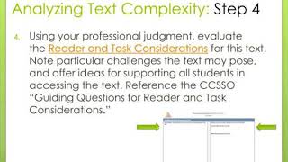 mastering common core instructional shifts in ela