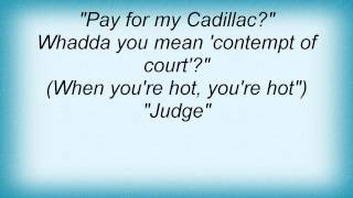 Jerry Reed - When You're Hot You're Hot Lyrics