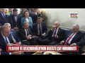 Yıldırım ve Kılıçdaroğlu'nun kuliste çay muhabbeti