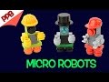 Midweek micro 6 Micro Robot Lego stop motion animation build