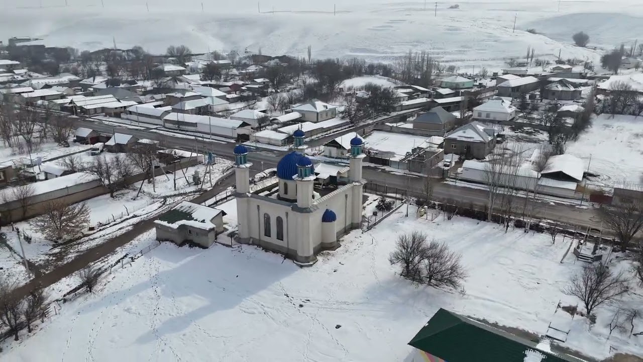 Ауылым! Қазығұрт ауданы.  Үшбастау ауылы. Жаңабазар. 2024 жыл, ақпан.