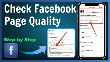 How to Check my Facebook Page Quality for Monetization