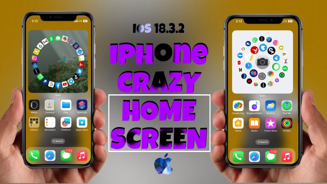 iOS18.3.2 CRAZY iPhone Home Screen Hacks You Won't Believe! iPhone ...