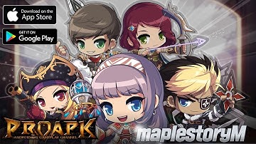 MapleStory M Global Launch Gameplay Android / iOS (Open World MMORPG)