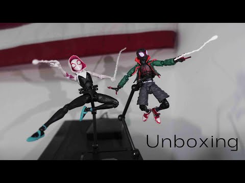 Распаковка/Unboxing фигурки Spider-man Miles Morales c Aliexpress