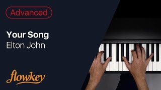 Video thumbnail of "Elton John - Your song (Piano Cover)"