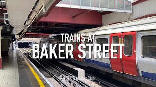 Trains at Baker Street