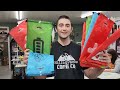 Ditty bags with custom prints for ultralight backpacking