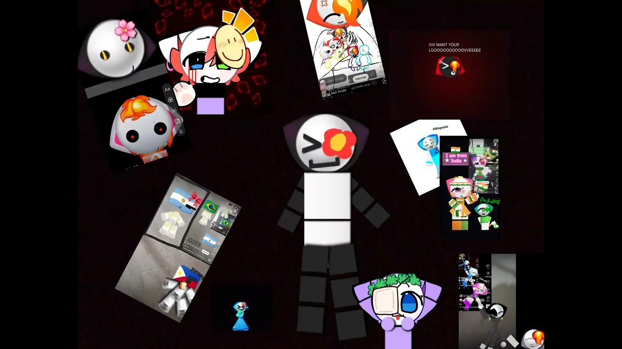 ALL MY OCS IN ONE VID