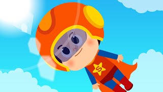 My Super Big Brother ♪ | Superhero Family Song | Nursery Rhymes for kids ★ TidiKids