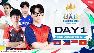 PHI vs VIE (BO5) | DAY 1 - 32nd SEA GAMES - LEAGUE OF LEGENDS: WILD RIFT