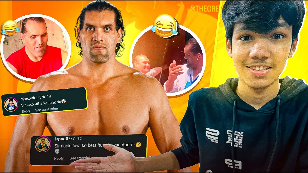 THE GREAT KHALI INSTAGRAM ACCOUNT IS FUNNY 😂🤣