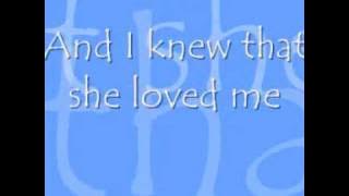 When She Loved Me - Sarah McLachlan - Lyrics