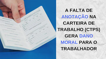 O que significa anotações gerais na carteira de trabalho?