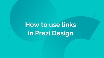 How to use links in Infographics (Prezi Design)